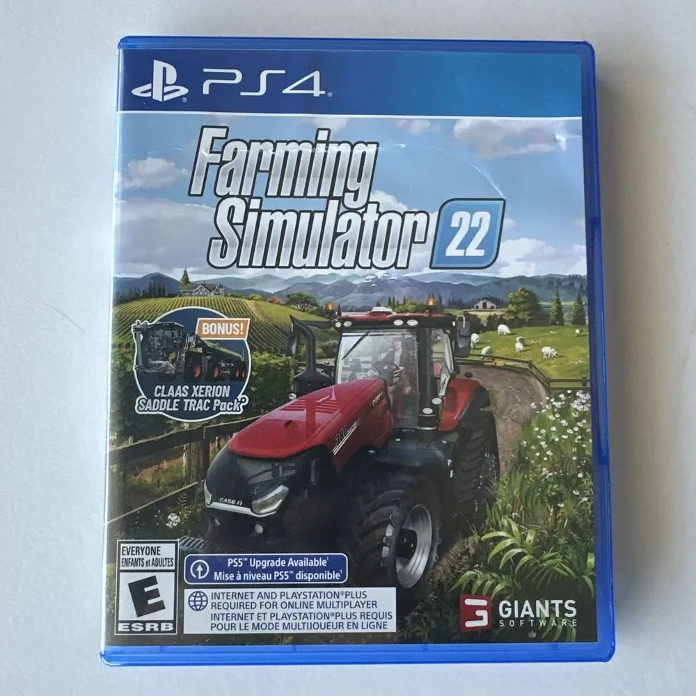 Farming Simulator 22 Sony PlayStation 4 PS4 CIB Complete w/Manual